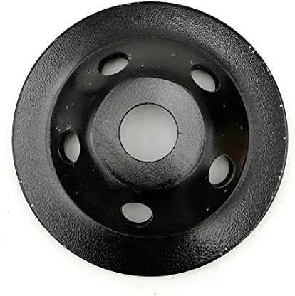 SHDIATOOL 4 Inch Single Row Diamond Grinding Cup Wheel for Concrete Granite Marble Masonry Brick Fits 5/8 Inch Arbor