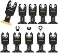 10PCS Oscillating Saw Blades,Multitool Blade for Wood Metal Cutting