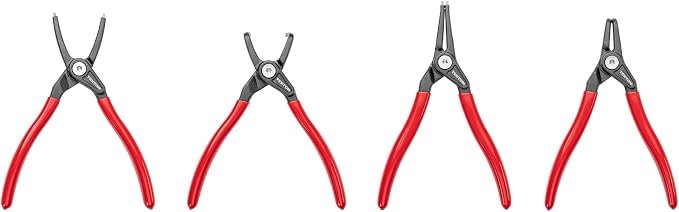 TEKTON 7 Inch Retaining Ring Pliers Set, 4-Piece | PRR90005