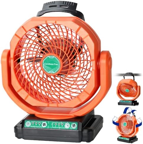 Oscillating Fan Compatible with BLACK+DECKER 20V Battery (Tool Only)