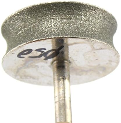 ILOVETOOL Diamond Mounted Point 50mm CONCAVE Cylinder Head Jade Carving Tools