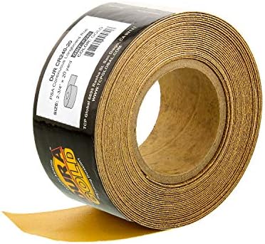Dura-Gold Pro Series K-Block Sander Firm & Flex Hand Sanding Block Kit with Hook & Loop Backing and PSA Adapter Pad & 240 Grit Sandpaper Roll
