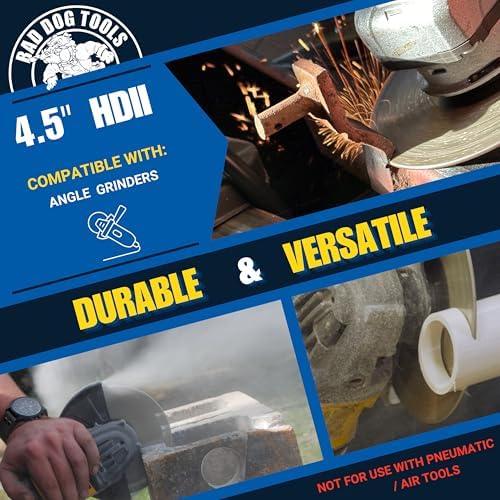 Bad Dog Tools 4.5" Endless HDII Multipurpose Cut/Grind Diamond Wheel