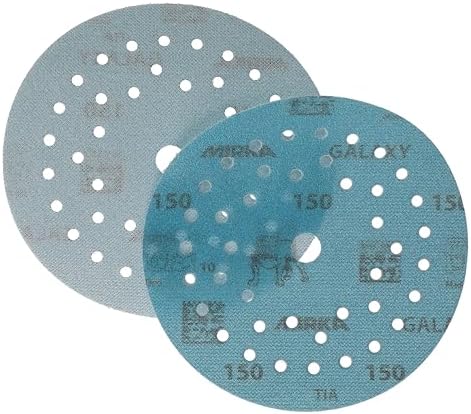 Mirka Sanding Discs Galaxy Multifit 5 inch Grit 150 50 Pack