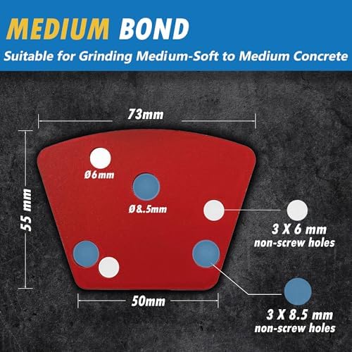 Single-Seg Grinding Discs for ASL XPS Ironhorse, #30/40 Grit, Medium Bond