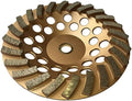7" Diamond Grinding Wheel for Concrete Masonry 24 Segments 7/8"-5/8"