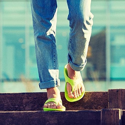 Telic Unisex Adult Energy Flip Flop Arch Support Cushioned Sandals