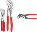 KNIPEX Tools - 2 Piece Mini Pliers Wrench Set (9K0080121US) & Tools - Cobra Water Pump Pliers (8701125), 5-Inch