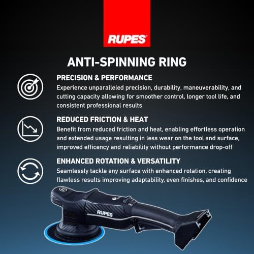 RUPES BigFoot HLR21 iBrid Random Orbital Polisher - Tool Only