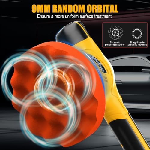 20V Brushless 6-Inch Random Orbital Cordless Buffer Polisher Kit