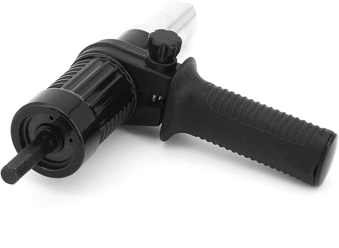 Rivet Gun Adapter Kit with Handle Grip Riveter Drill Attachment Riveting Hand Tool Insert Nut for Cordless Electric Power Drill