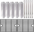 Grill Replacement Parts for Nexgrill 5 Burner 720-0888N, 720-0888, 4 Burner 720-0830H, 720-0783E. Cooking Grates, Grill Burner Tubes, Heat Plates and Igniters Accessories for Home Depot Nexgrill Parts