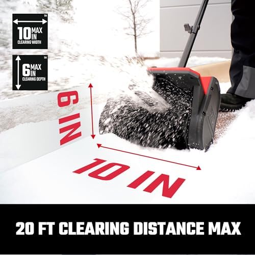CRAFTSMAN 20V 10-Inch Cordless Snow Shovel Bare Tool
