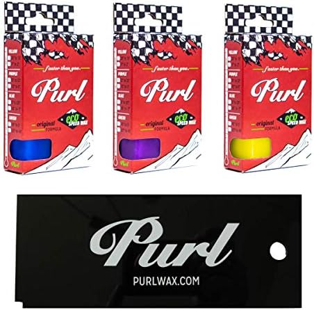 Purl - Ski & Snowboard Wax - Non Toxic - Biodegradable - No Fluoros