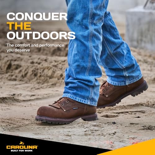 Carolina 28 Series 6" Waterproof Men's Work Boots, Composite Toe