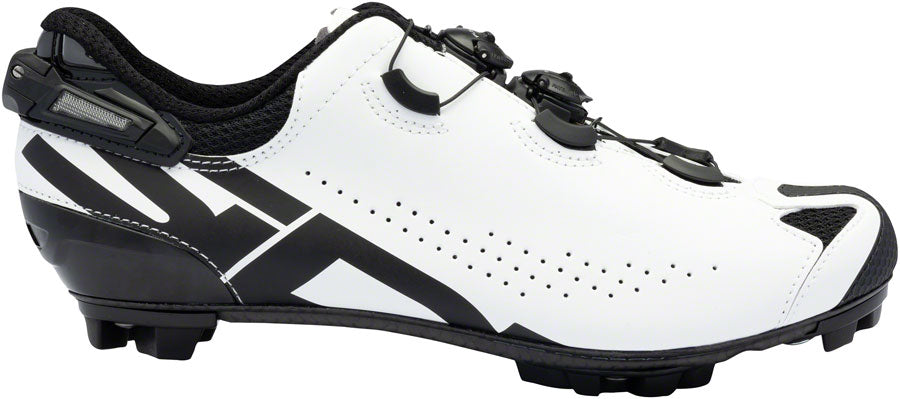 SIDI Tiger 2S SRS Mountain Clipless Shoes - Men's White/Black 42