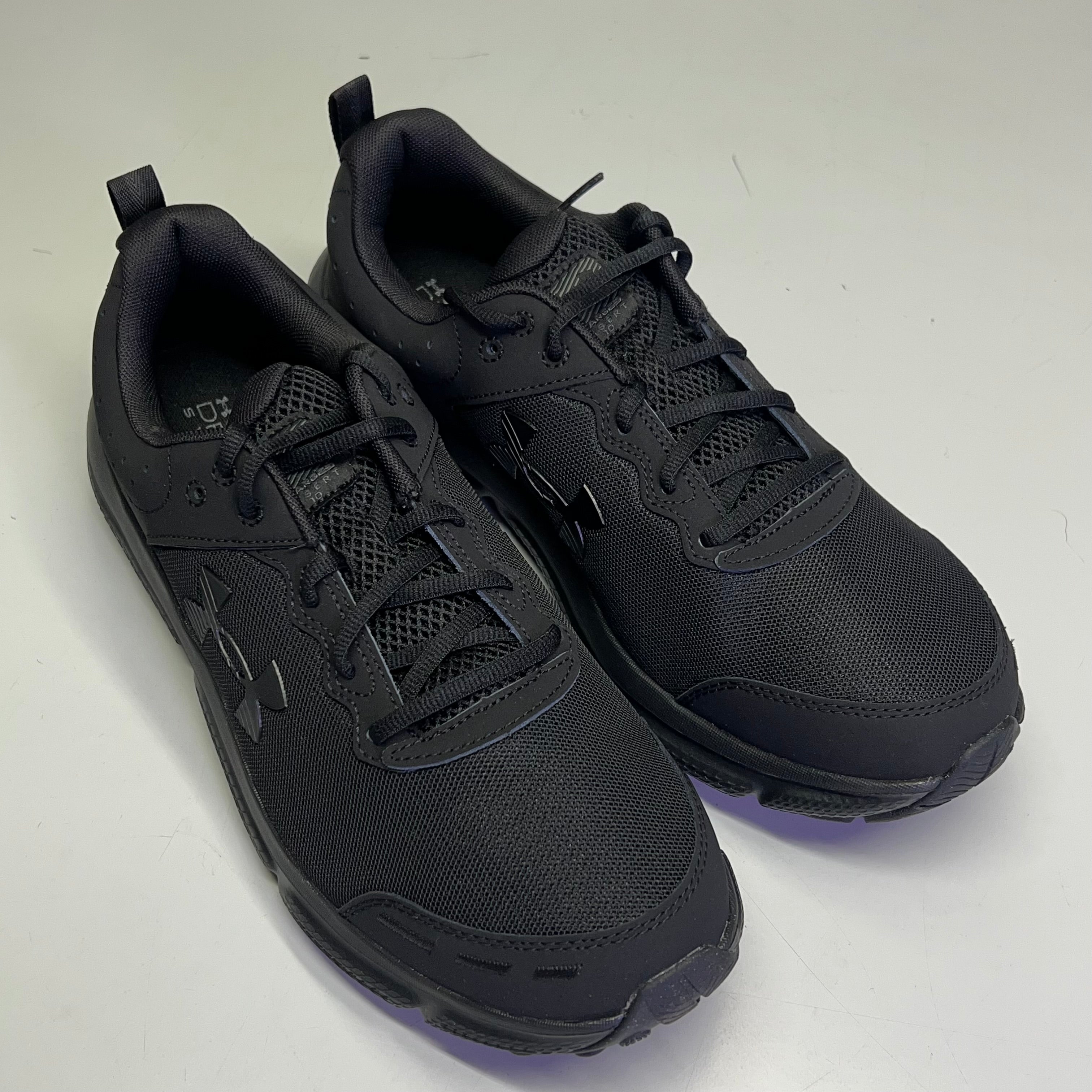 UNDER ARMOUR UA Charged Assert 10 Lightweight Sneaker Men's Sz 12.5 Black