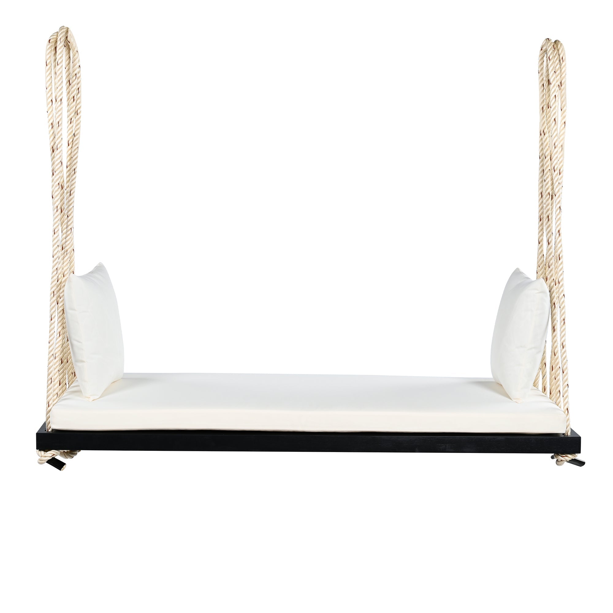 Patio Wooden Swing Chair Hanging Porch Swing Bench