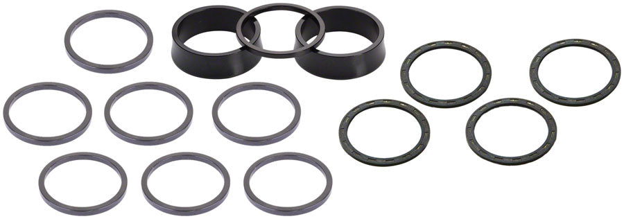 RaceFace Crankset Spacer Kit CINCH 30mm Spindle Systems -  Aluminum BLK