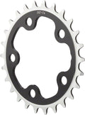 MSW Multi Speed 24t x 74mm Inner Chainring Black