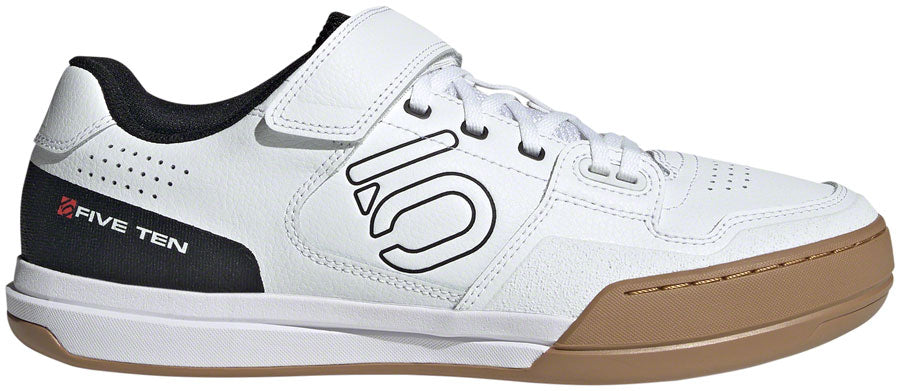 Five Ten Hellcat Mountain Clipless Shoes - Men's FTWR White/Core BLK/Red 15
