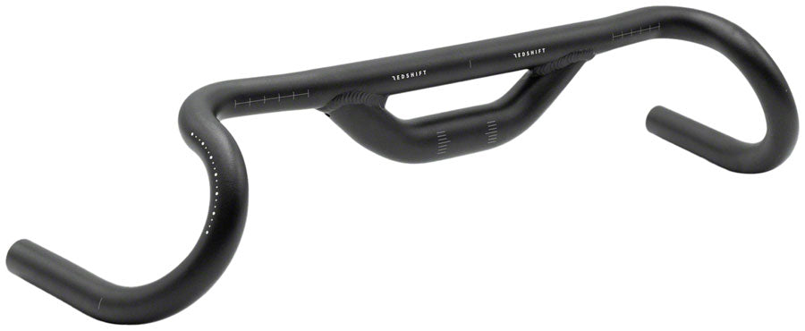 Redshift Sports Top Shelf Road Drop Handlebar - Aluminum 31.8mm 47cm 50mm Rise BLK