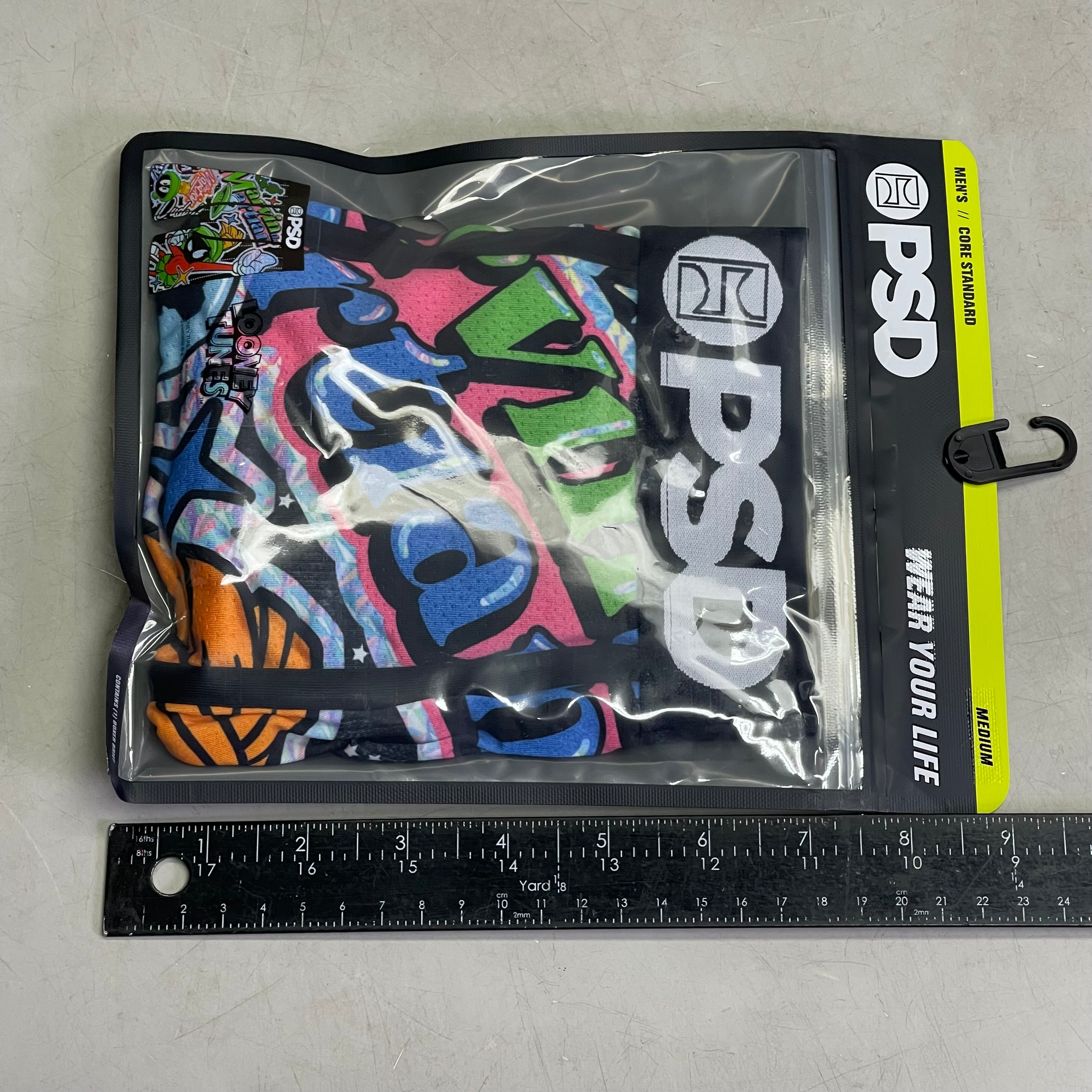 PSD Looney Tunes Marvin The Martian Boxer Briefs XXL HOLO MARTIN
