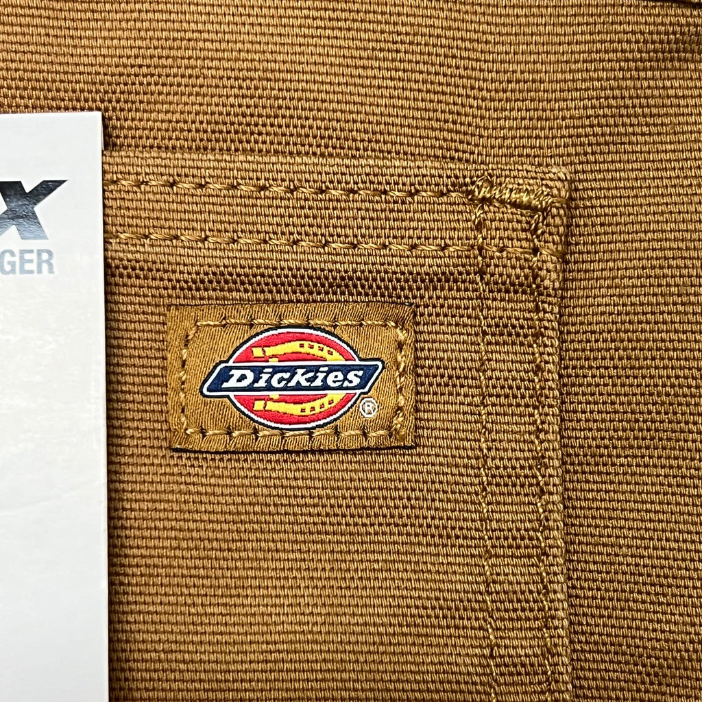 DICKIES Flex Regular Fit Double Knee Pant Men's Sz 42X30 Stonewashed Brown Duck