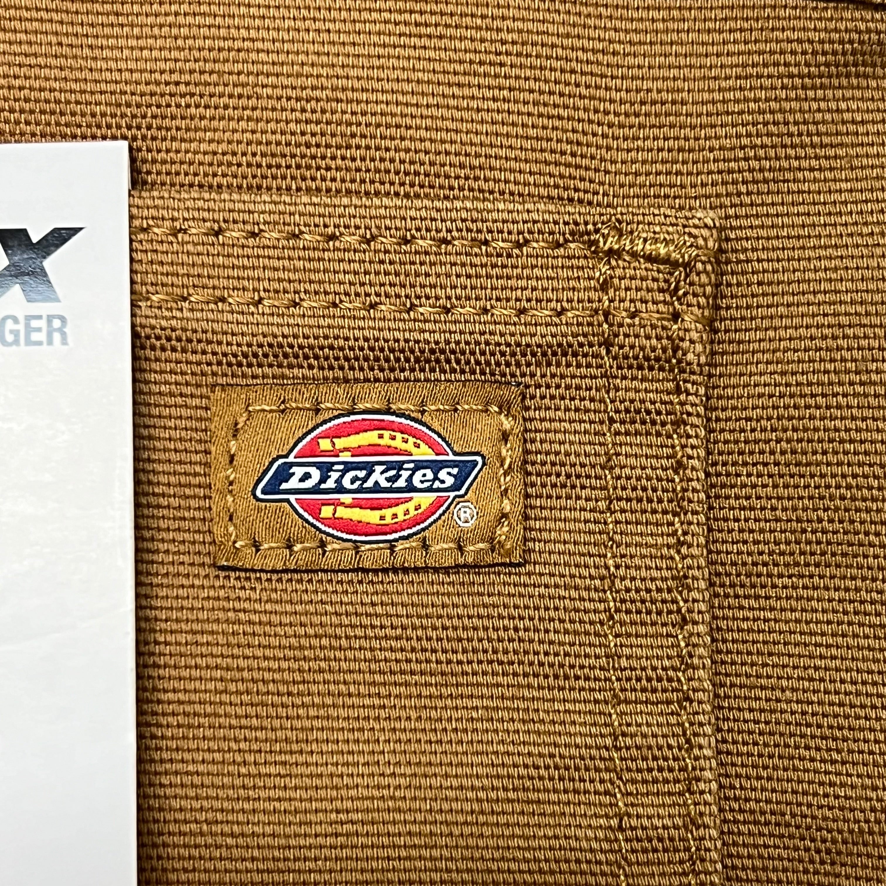 DICKIES Flex Regular Fit Double Knee Pant Men's Sz 42X30 Stonewashed Brown Duck