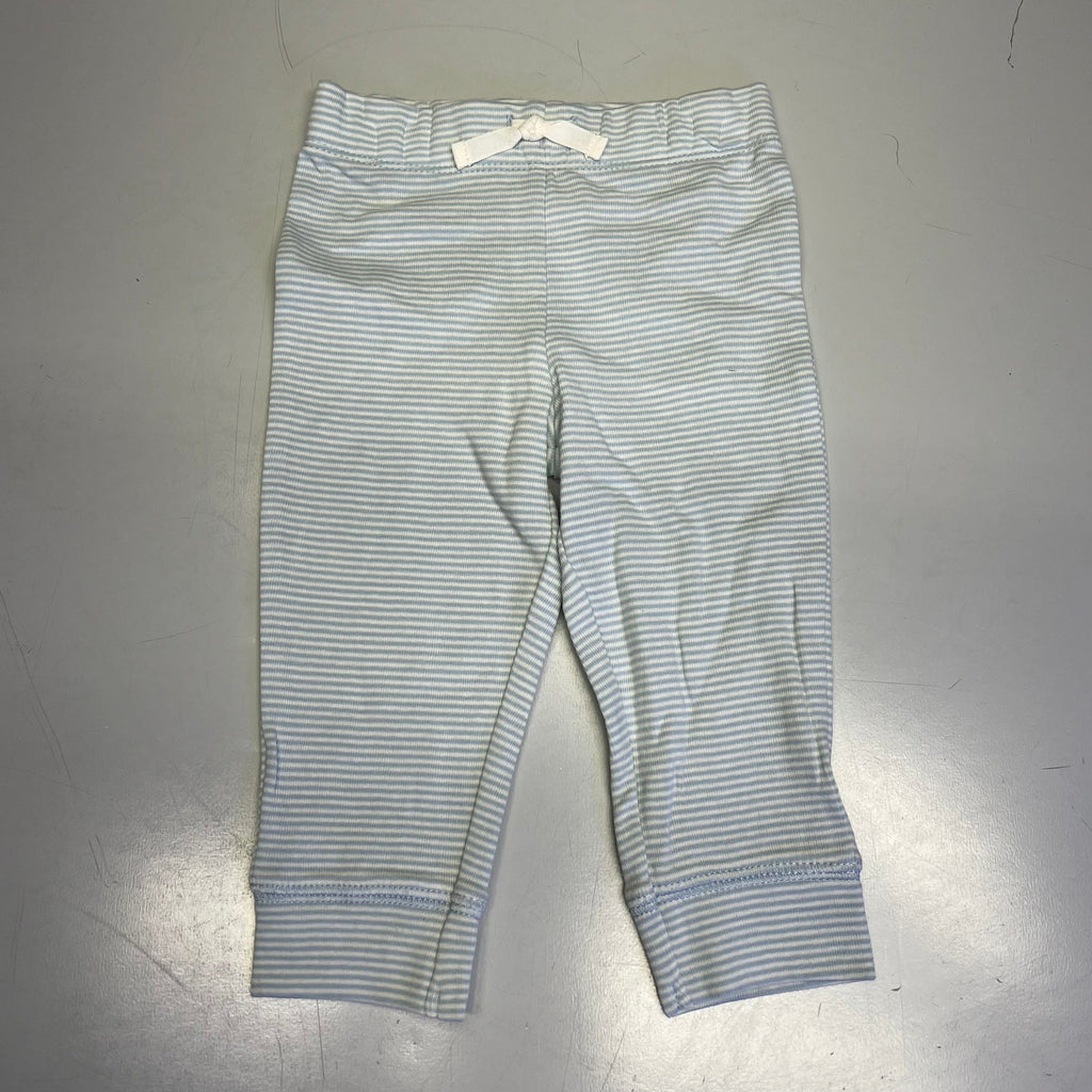 CARTERS (4 PIECE SET) 100% Cotton Airplane Print Outfit Set Boy's Sz 9M Blue