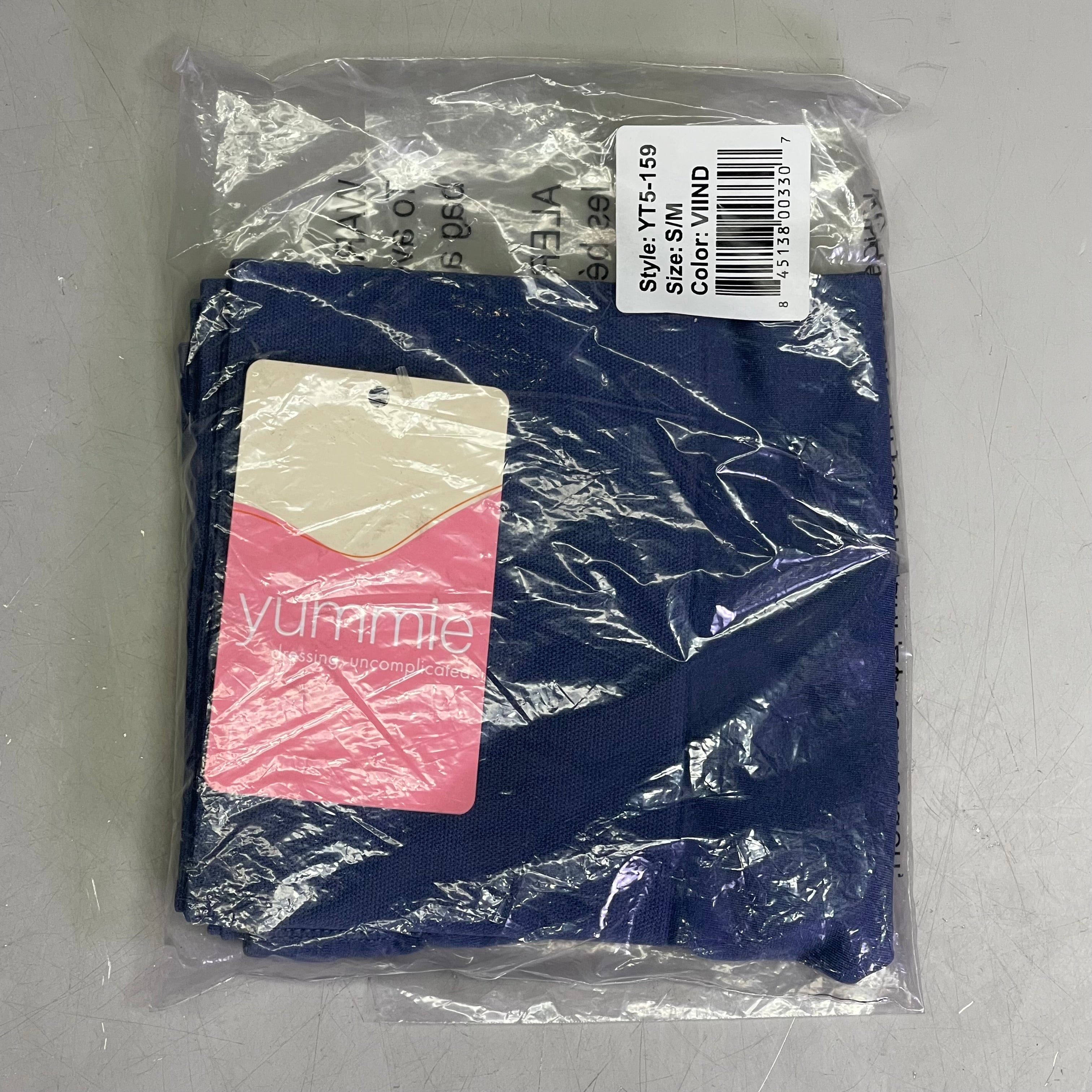 YUMMIE Seamless Shaping Shorties Small/Medium Blue YT5-159