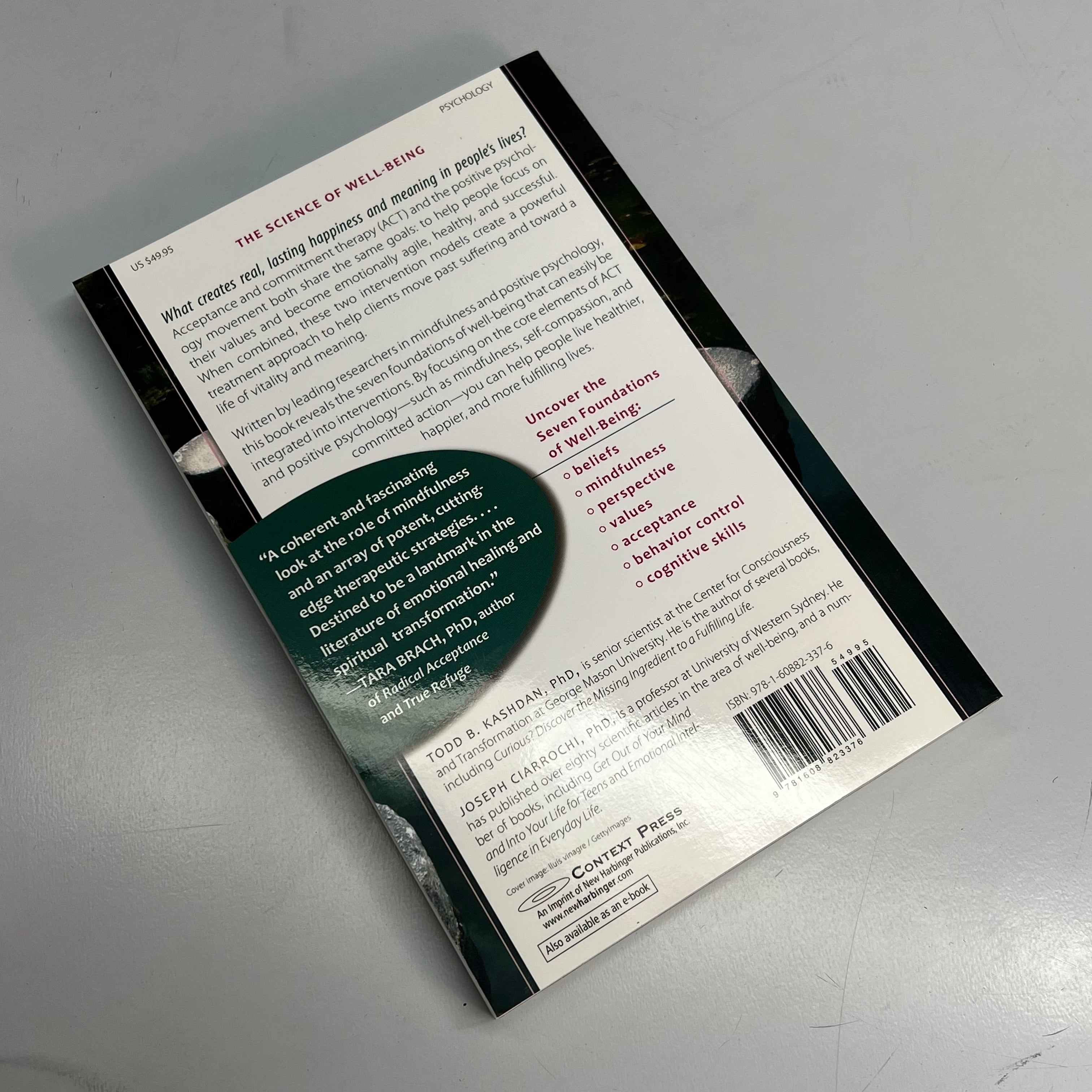 MINDFULNESS, ACCEPTANCE & POSTIVE PSYCHOLOGY Book Edited By Todd B & Joseph