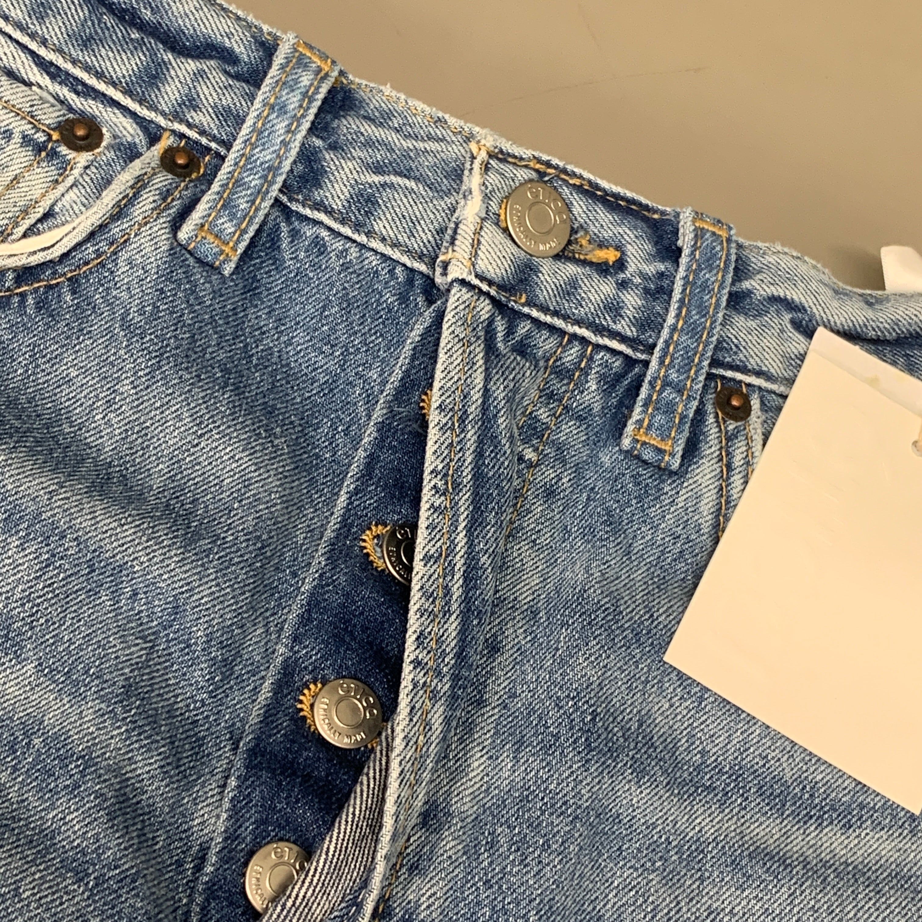 ETICA Bryce Pinch Waist Boyfriend Pant Canyon Reef Certified Organic Size 29 EW178281
