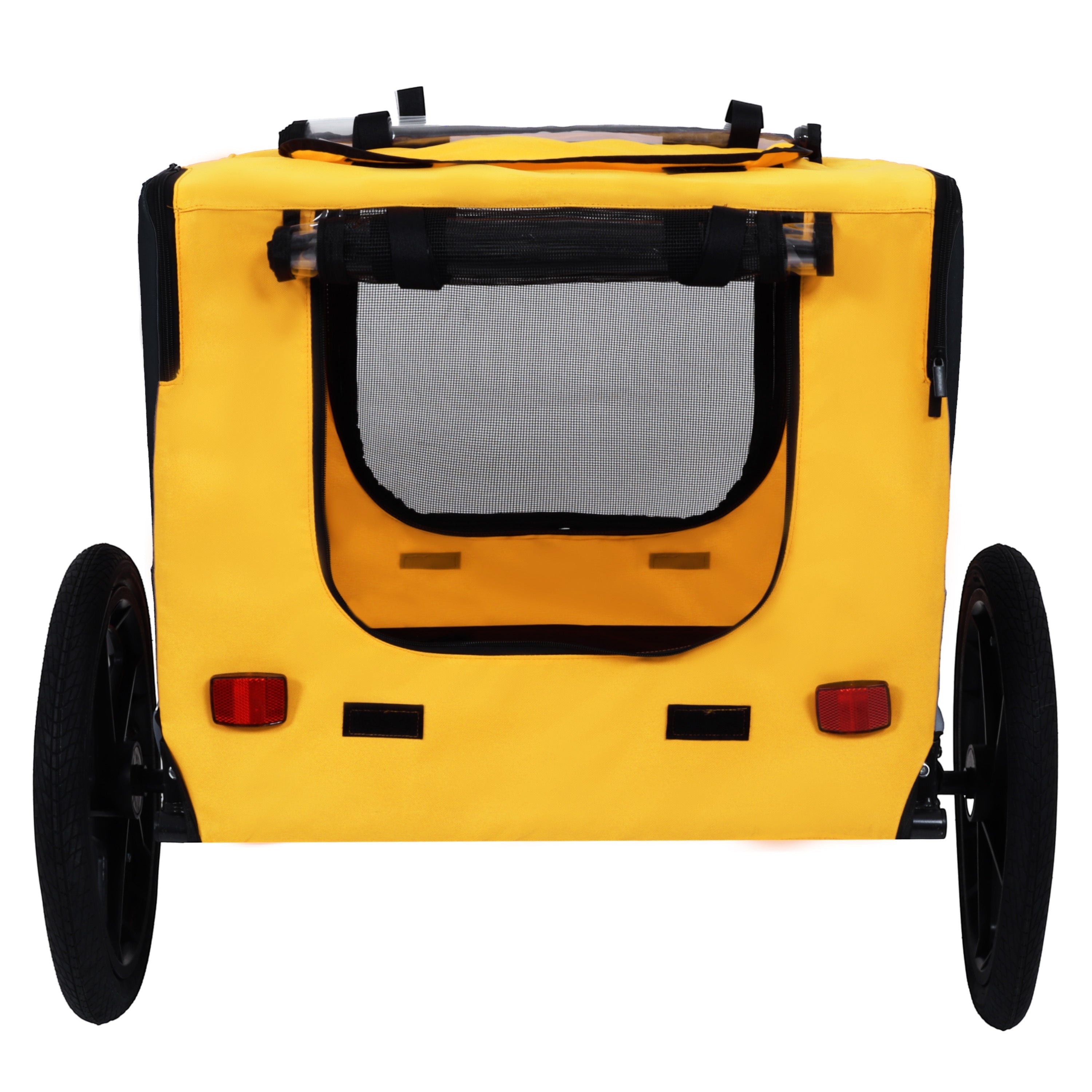 Pet Bike Trailer Dog Cart for Medium Dogs up to 66 lbs