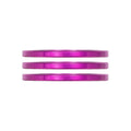 Industry Nine iRiX Headset Spacer 1-1/8'' Height: 2.5mm Aluminum Purple 3pcs