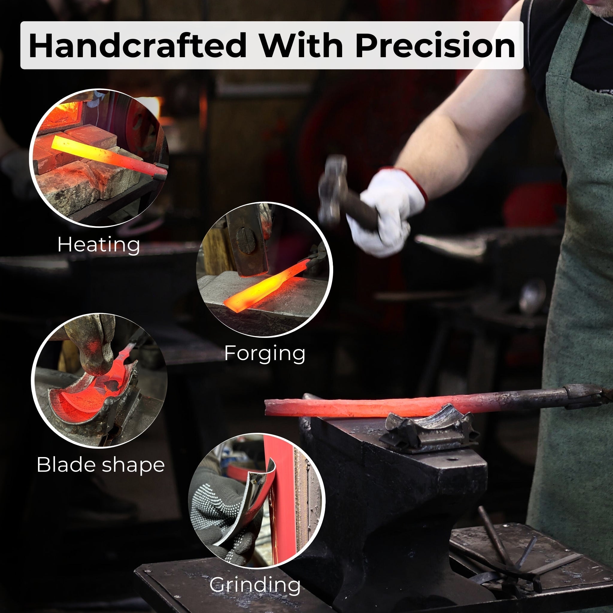 6-Piece Long Bent Gouge Set