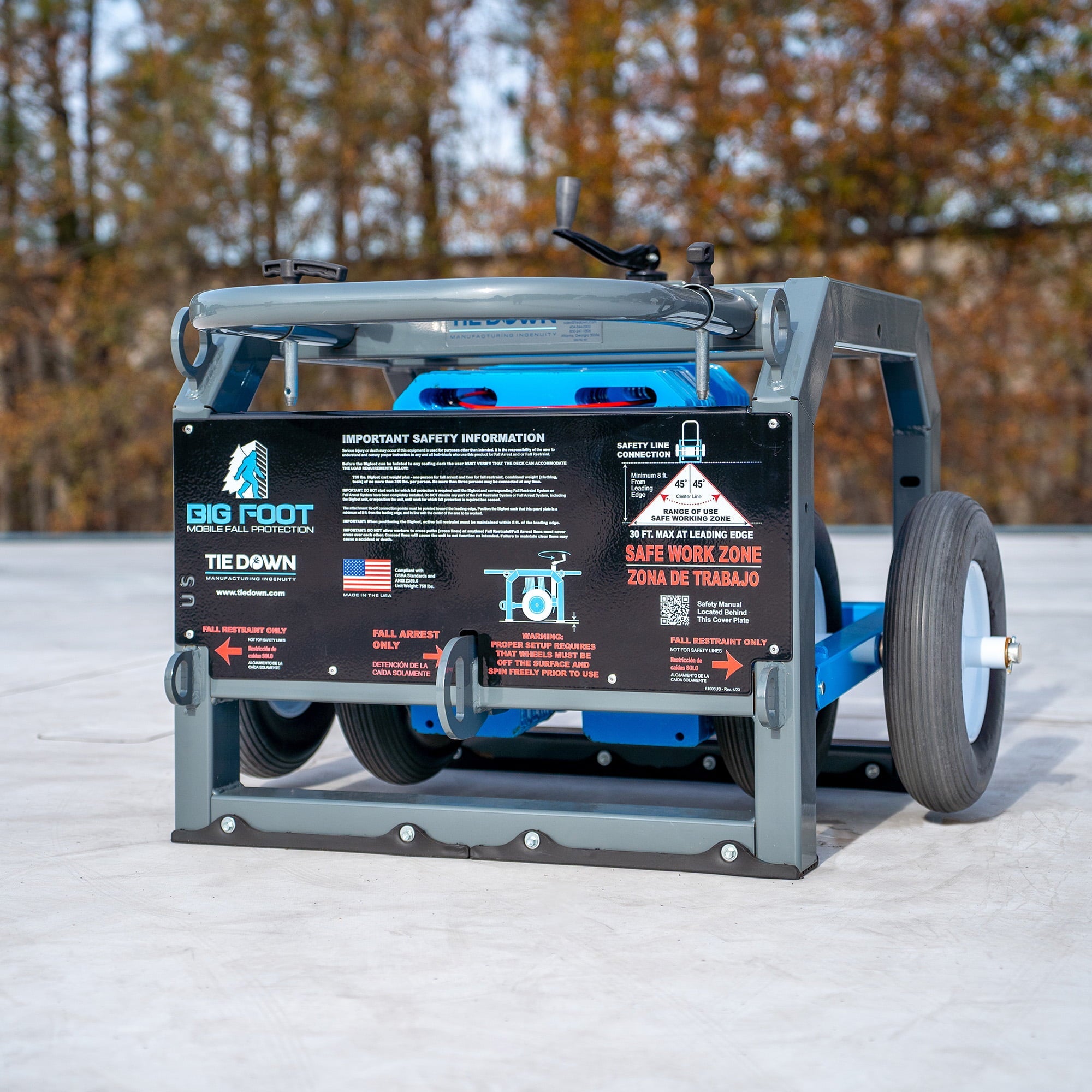 Big Foot Mobile Fall Protection System