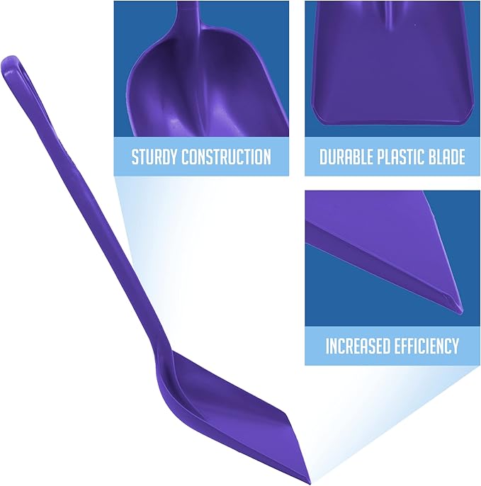 Remco 69818 Shovel,One-Piece,11",PP,Purple