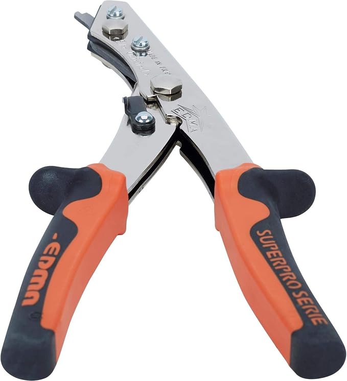 Speedway Motors Sheet Metal Nibbler Hand Tool with Adjustable Cutting Head, Precision Metal Shear for Automotive Fabrication, Bodywork & Sheet Cutting, Ergonomic Grip