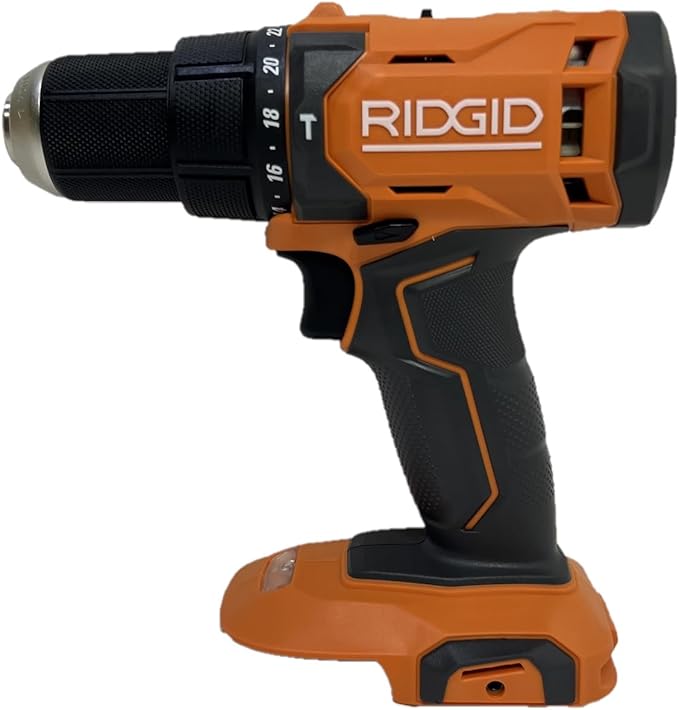 RIDGID 18V 1/2 in. Hammer Drill/Driver R860012 (Bare Tool)
