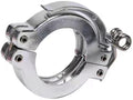 1pc Hinged Spring Clamp - Quick-Release Clamping Ring for Vacuum Applications, Aluminum Pressure Spring Toggle(KF 25)