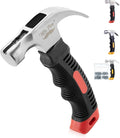 Mr. Pen- Claw Hammer, 8oz, Red, Magnetic, Small Claw Nail Hammer for Women for Camping, Wood Working, House Repairs, Claw, Stubby, Tack