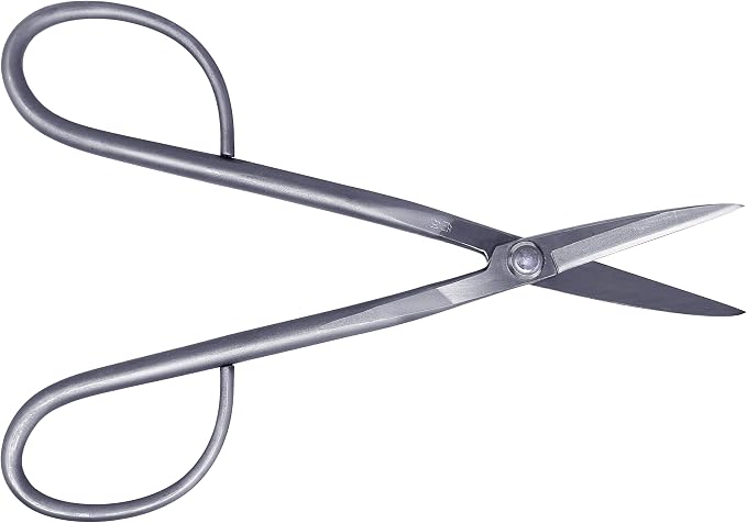 KAKURI Bonsai Twig Shears Made in Japan 8", Japanese Stainless Steel Blade, Precision Bonsai Scissors for Fine Pruning and Trimming