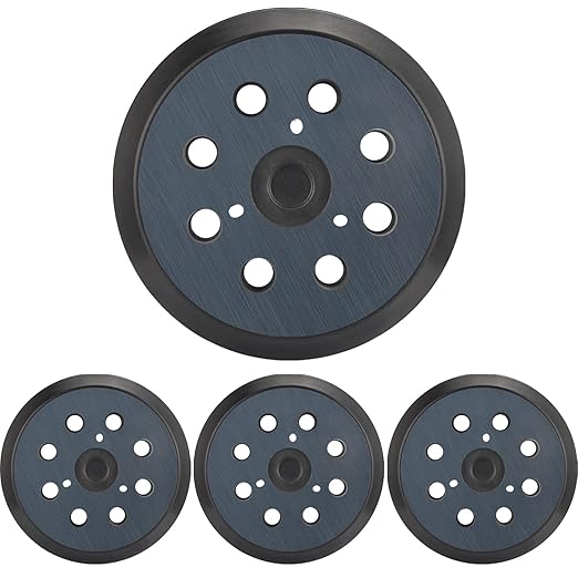 Sander Pads Replacement for Dewalt, 4 Pack 5" 8 Hole Hook and Loop Orbital Sander Pads Compatible with DeWalt DW420 DW421 DW422 DW423 DW426 D26451 D26453 Random Orbital Sanders