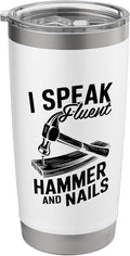 Carpentry Wood - Furniture Woodwork Carpenter Stainless Steel Insulated Tumbler