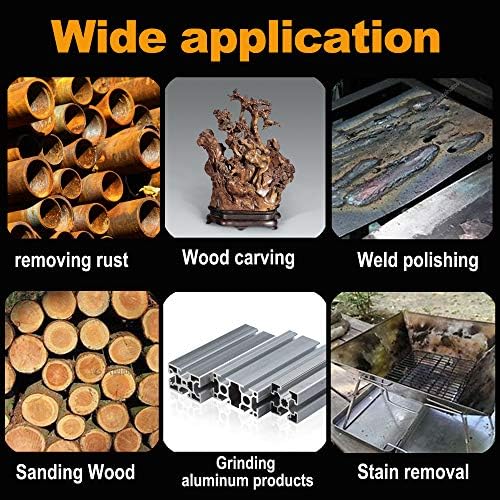 Rocaris 7Pcs Twist Knot Wire Wheel Brush for Drill for Rust Removal