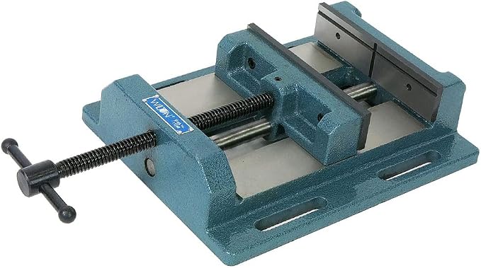 Wilton Low-Profile Drill Press Vise, 8" Jaw Width, 8" Jaw Opening, 2" Jaw Depth (Model LP8)