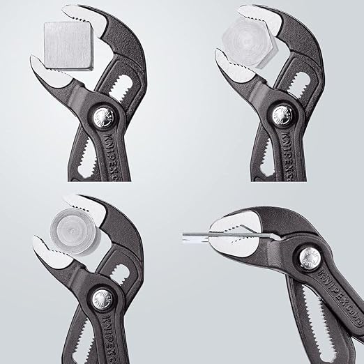 Knipex, 87 01 180, 7-1/4" Knipex Cobra Water Pump Pliers, Plastic Grip