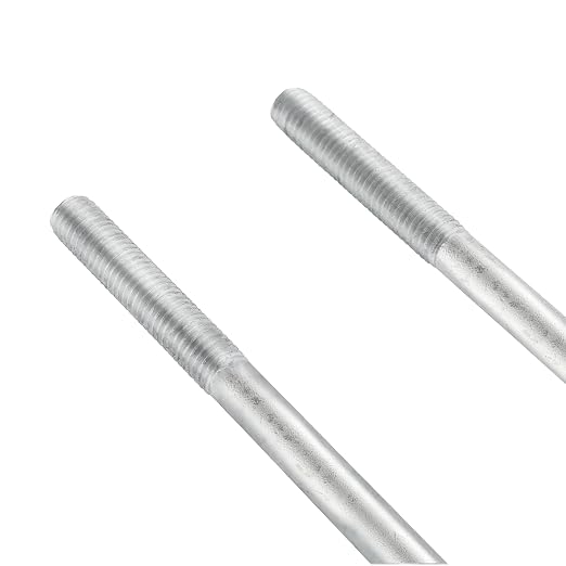 Stainless Steel Square U Bolt Kit for Boat Trailer Axle Leaf Springs, for 2x2 Axle - 4 3/4" Long,2 inch Wide Square U-Bolts with Nuts and Frame Plate for Trailer Automobiles Trailer.
