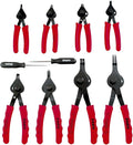 Astro 9401 10-Piece Snap Ring Pliers Set